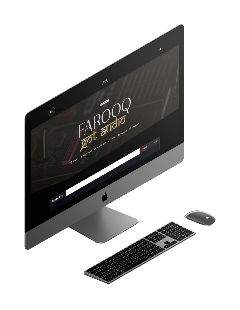 Farooq-got-audio- ecommerce website